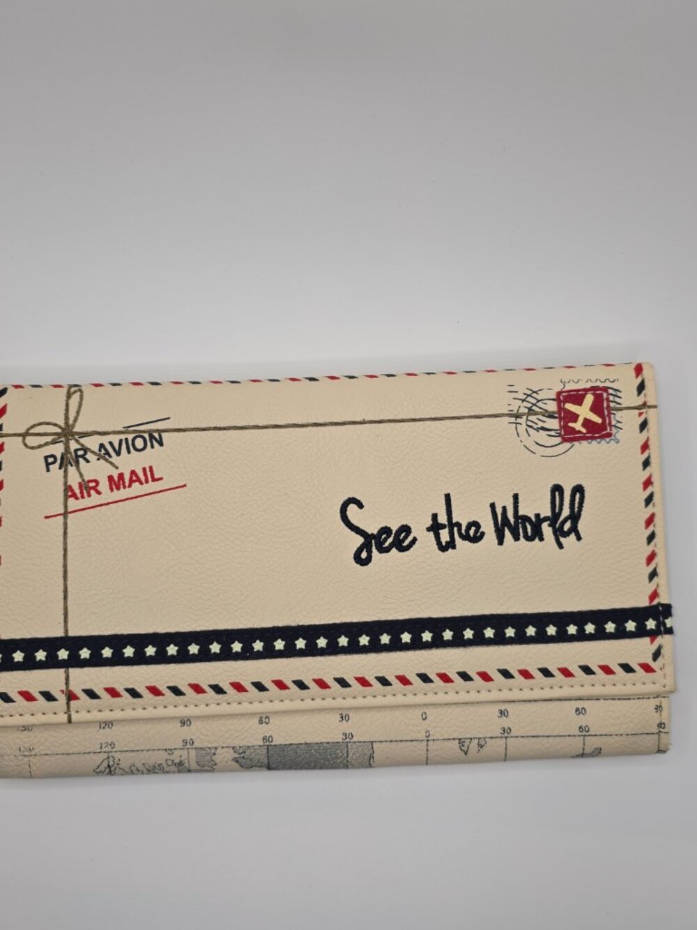 1 Travel Themed Document Holder - Airmail Accessories